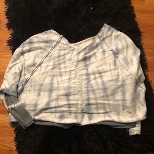 Free people tie dye top
